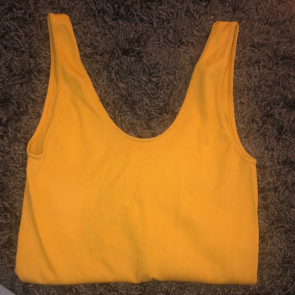 Forever21 yellow bodysuit